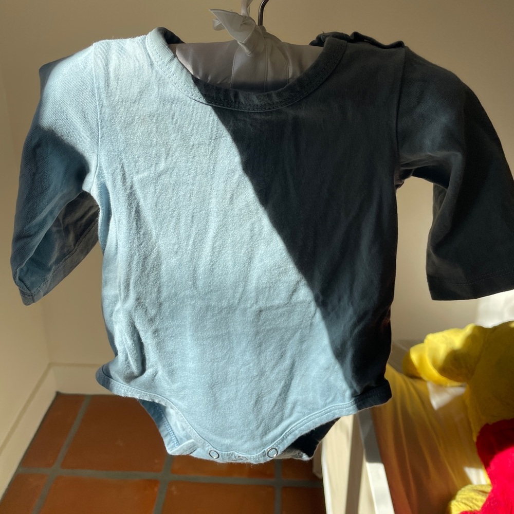 By Billie Baby Body in Blue Organic Cotton 0-3 months